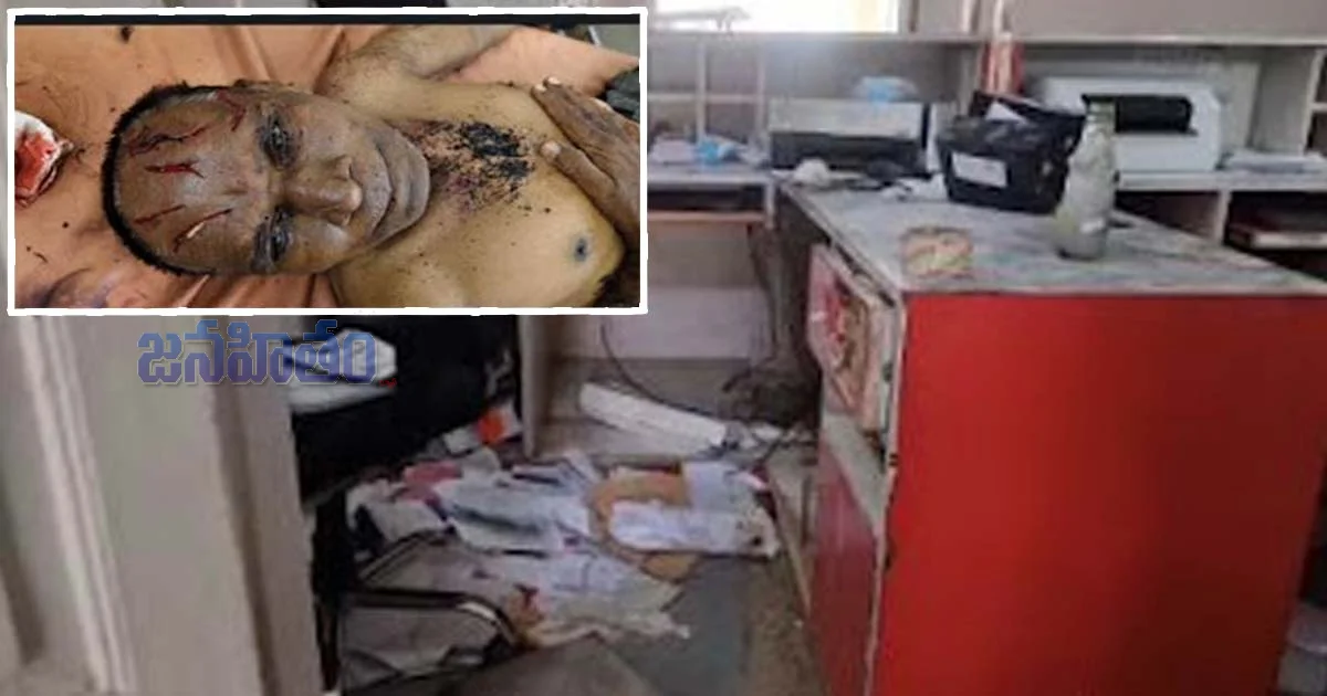 పోలీస్ స్టేషన్ పక్కనే చోరీ… వాచ్మెన్‌పై దాడి, పరిస్థితి విషమం