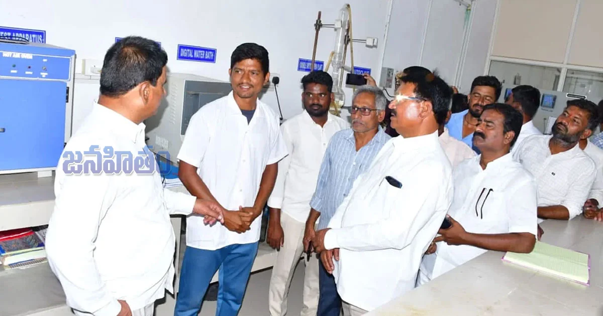 మిషన్ భగీరథ దేశానికే ఆదర్శం – గౌరీదేవిపల్లి ప్లాంట్ పరిశీలించిన నిరంజన్ రెడ్డి
