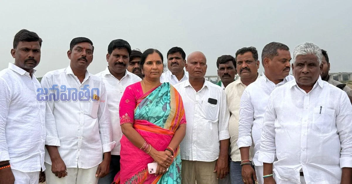 సింగూర్ నీరు విడుదల చేయాలి – రైతుల కోసం పద్మ దేవేందర్ రెడ్డి డిమాండ్