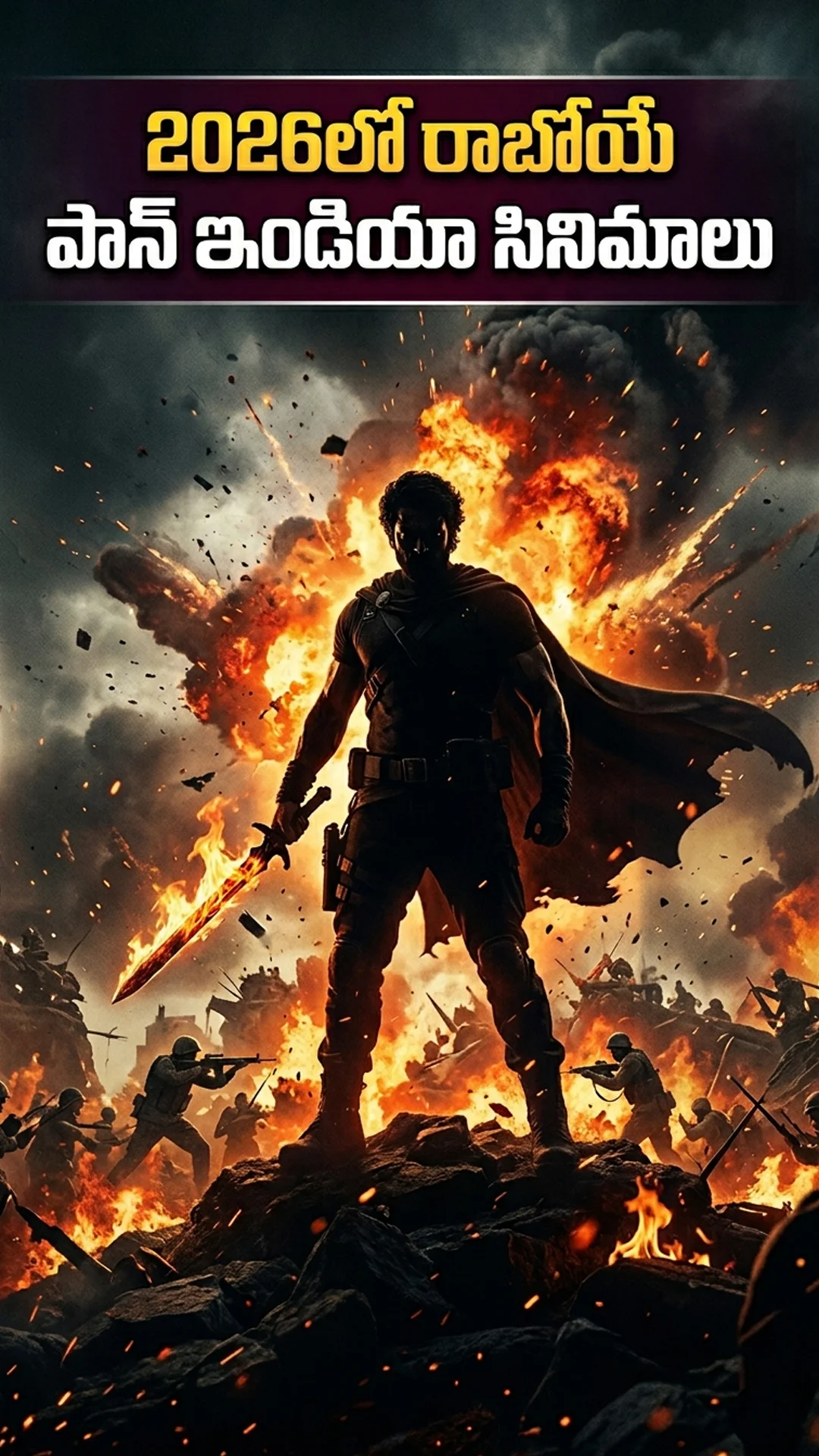 2026లో రాబోయే టాప్ పాన్ ఇండియా సినిమాలు